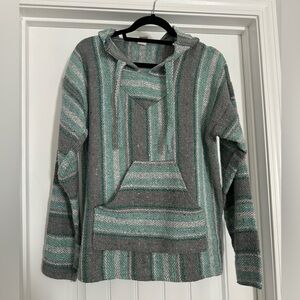 Authentic Ladies Poncho Wool Hoodie